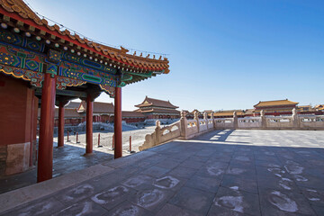 palace building of forbidden city