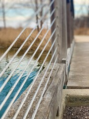 Bridge architecture cable wires