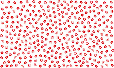 小桜　背景素材　赤