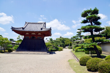 法華寺　鐘楼　奈良市