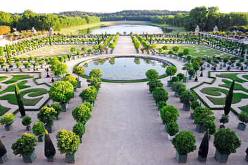 royal garden of Versailles 
