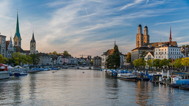 Panorama von Zuerich