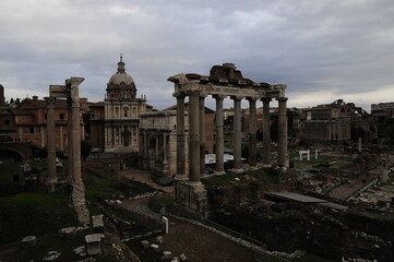 Naklejka premium Rome ruin Architecture