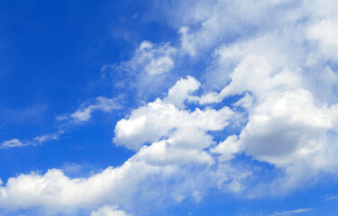 Fototapeta premium Blue sky background