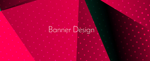 Abstract elegant geometric decorative design banner background