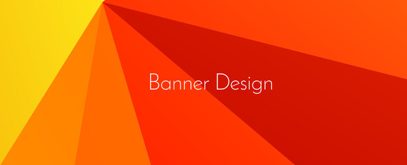 Abstract geometric modern decorative design banner pattern background