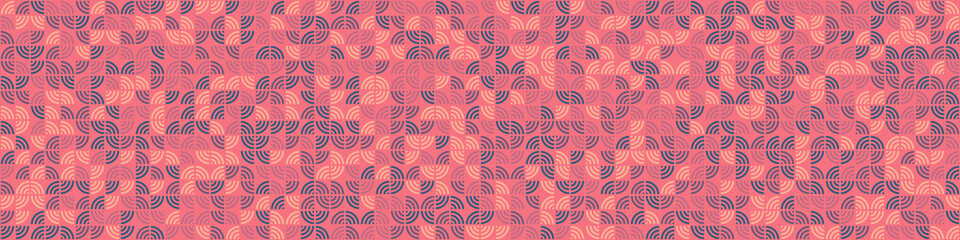 Abstract Geometric Pattern generative computational art illustration