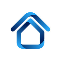 Home Logo icon vector design illustration. House logo design concept for Home, Real Estate, Building, Apartment, construction and architecture business. Modern Home design for Logo, icon, branding.