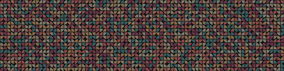 Abstract Geometric Pattern generative computational art illustration