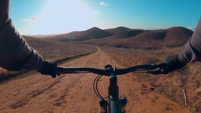 Mountain Bike Fast Downhill GoPro Footage
