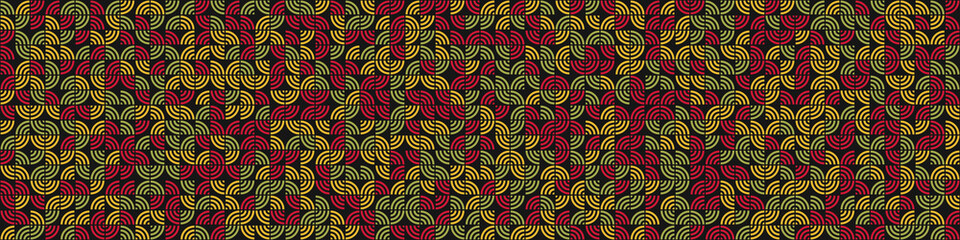 Abstract Geometric Pattern generative computational art illustration