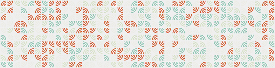 Abstract Geometric Pattern generative computational art illustration