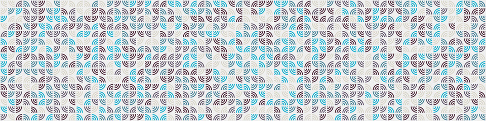 Abstract Geometric Pattern generative computational art illustration