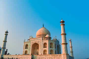 Obraz premium taj mahal agra country