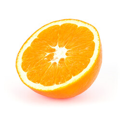 Cut the orange in half