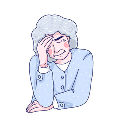 Grandmother depressed 