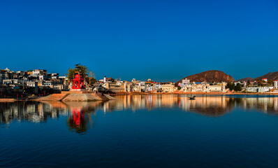 Fototapeta premium view of the city