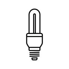 lamp icon. light bulb sign. vector illustration