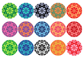 flower ball background