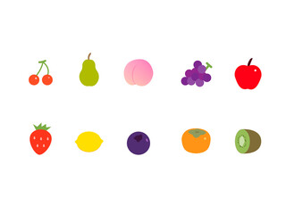Simple fruits icons!