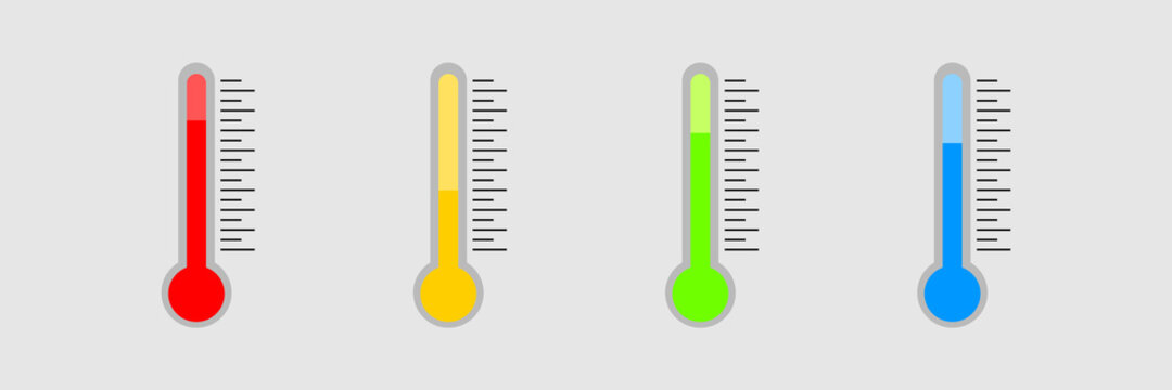 Thermometer   Vector icons and objects