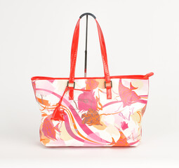 Fashionable and stylish walking handbag for woman.