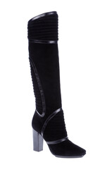 Fashionable women boots for all seasons. Studio shoot