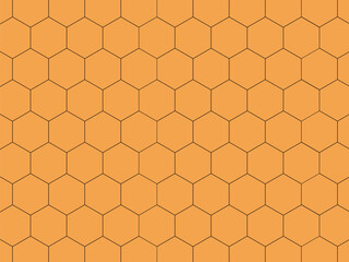 seamless pattern with honeycombs, abstract geometric background
