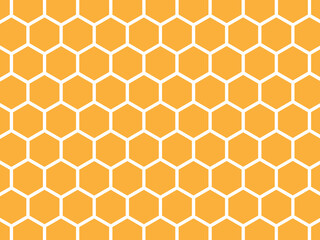 seamless pattern with honeycombs, abstract geometric background
