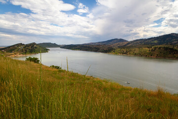 Obraz premium Horsetooth Reservoir_Fort Collin Colorado