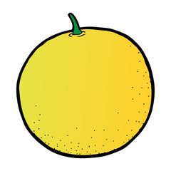 an orange vector illustration,isolated on white background