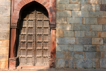 a door in purana qila delhi