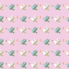 白い鳥と青い鳥