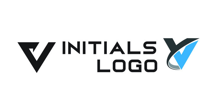 V initials logo exclusive design inspiration