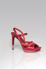 Fashion summer shoes for women studio shoot