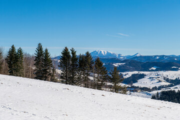 Fototapeta premium Mostviertel in winter