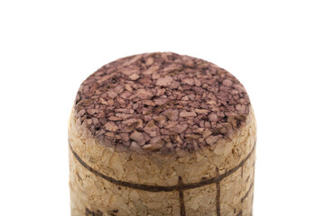 wine cork isolated