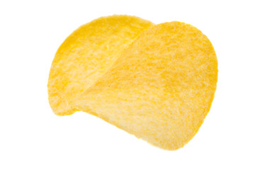potato chips isolated
