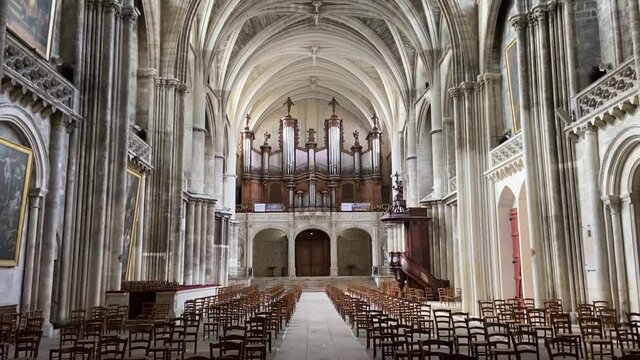 Orgue de la cath&eacute;drale Saint-Andr&eacute; de Bordeaux, Gironde