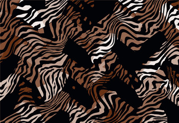 abstract animal skin pattern vector