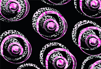 abstract animal skin pattern vector