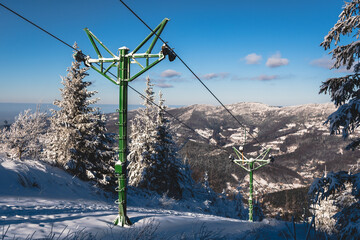 Wyciąg na Skrzycznem