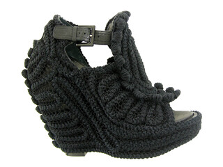 Fashion summer shoes for women studio shoot