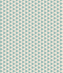 Retro geometric pattern in repeat. Fabric print. Seamless background, mosaic ornament, vintage style. Design for prints on fabrics, textile, covers, paper, wallpaper, interior, patchwork, wrapping.