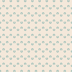 Retro geometric pattern in repeat. Fabric print. Seamless background, mosaic ornament, vintage style. Design for prints on fabrics, textile, covers, paper, wallpaper, interior, patchwork, wrapping.