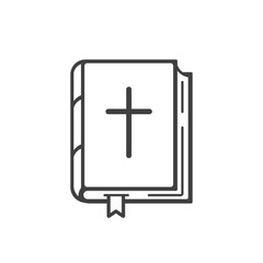 Fototapeta premium Holy Bible icon. Vector illustration.