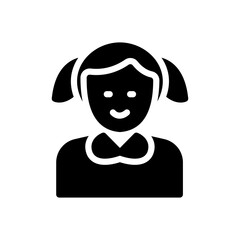 Naklejka premium girl