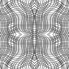 Abstract seamless background pattern. Black and white vector illustration, fabric swatch, wallpaper.