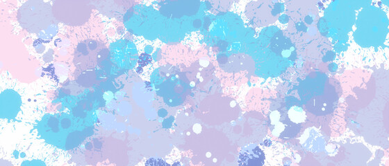 abstract watercolor background with paint splatter