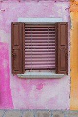 Pink House Window